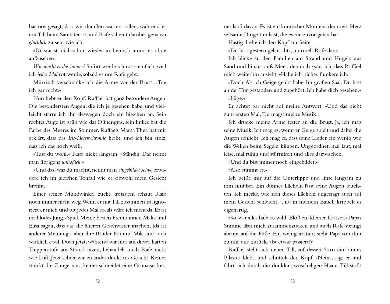 Beispielinhalt (Bild) Kein Horizont zu weit (Tales of Sylt, Band 1)