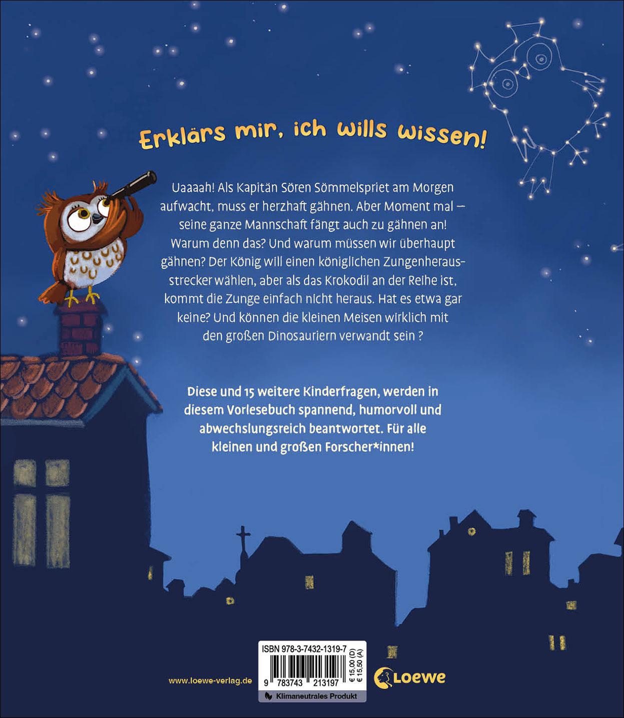 Rückseitencover Warum-Geschichten zum Vorlesen