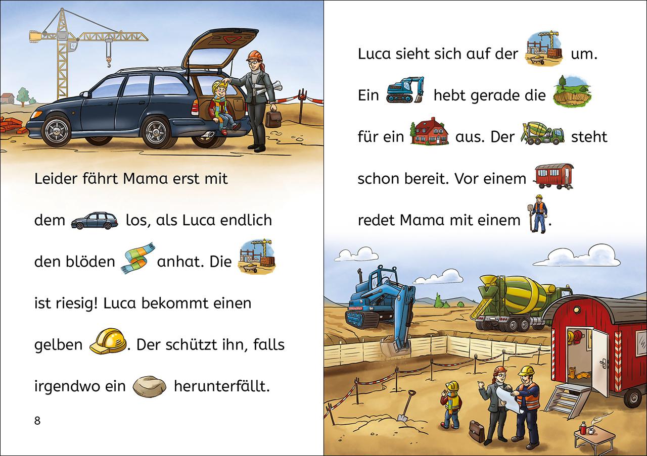 Beispielinhalt (Bild) Bildermaus - Geschichten von der Baustelle