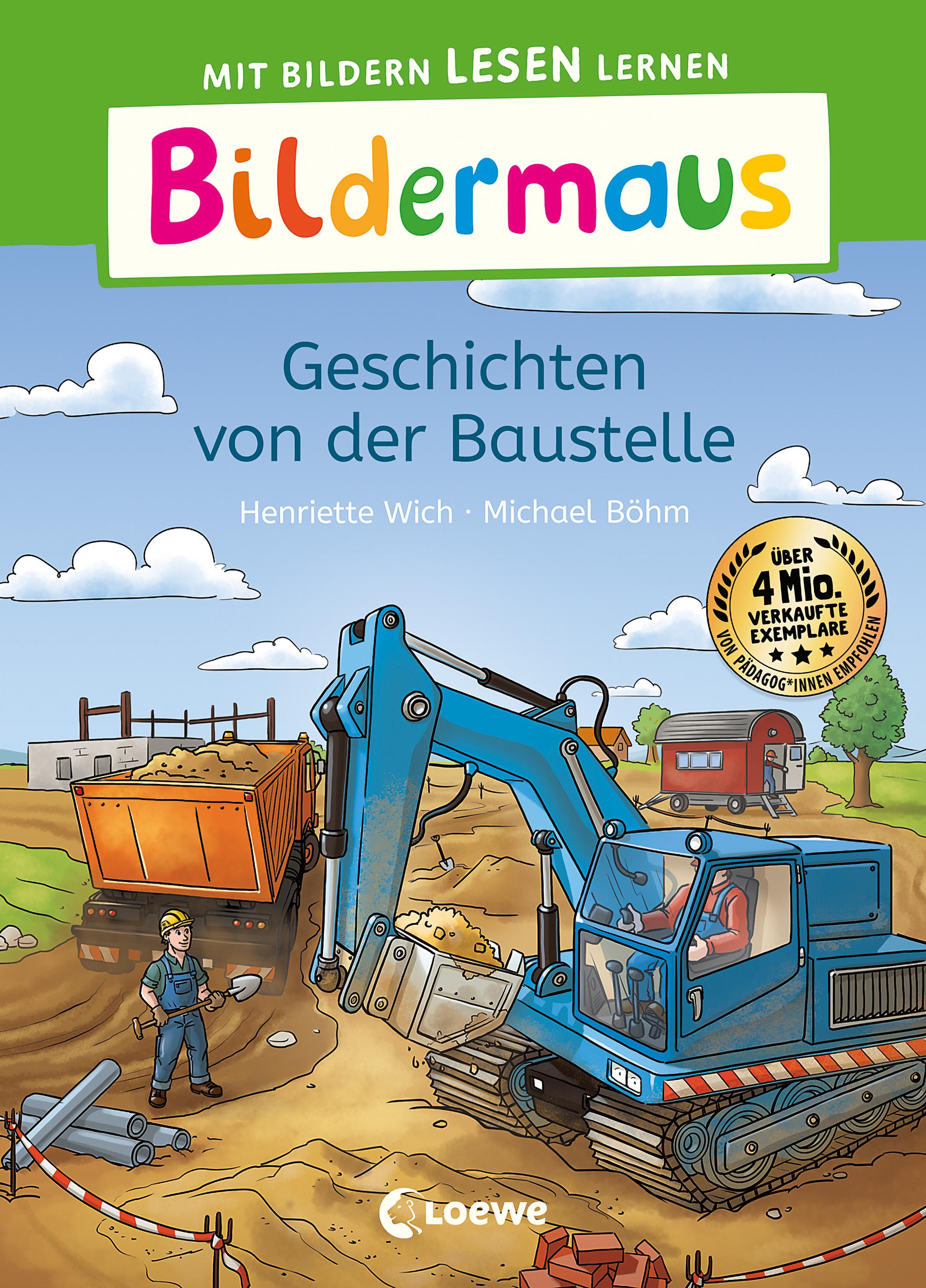 Vorderes Coverbild Bildermaus - Geschichten von der Baustelle