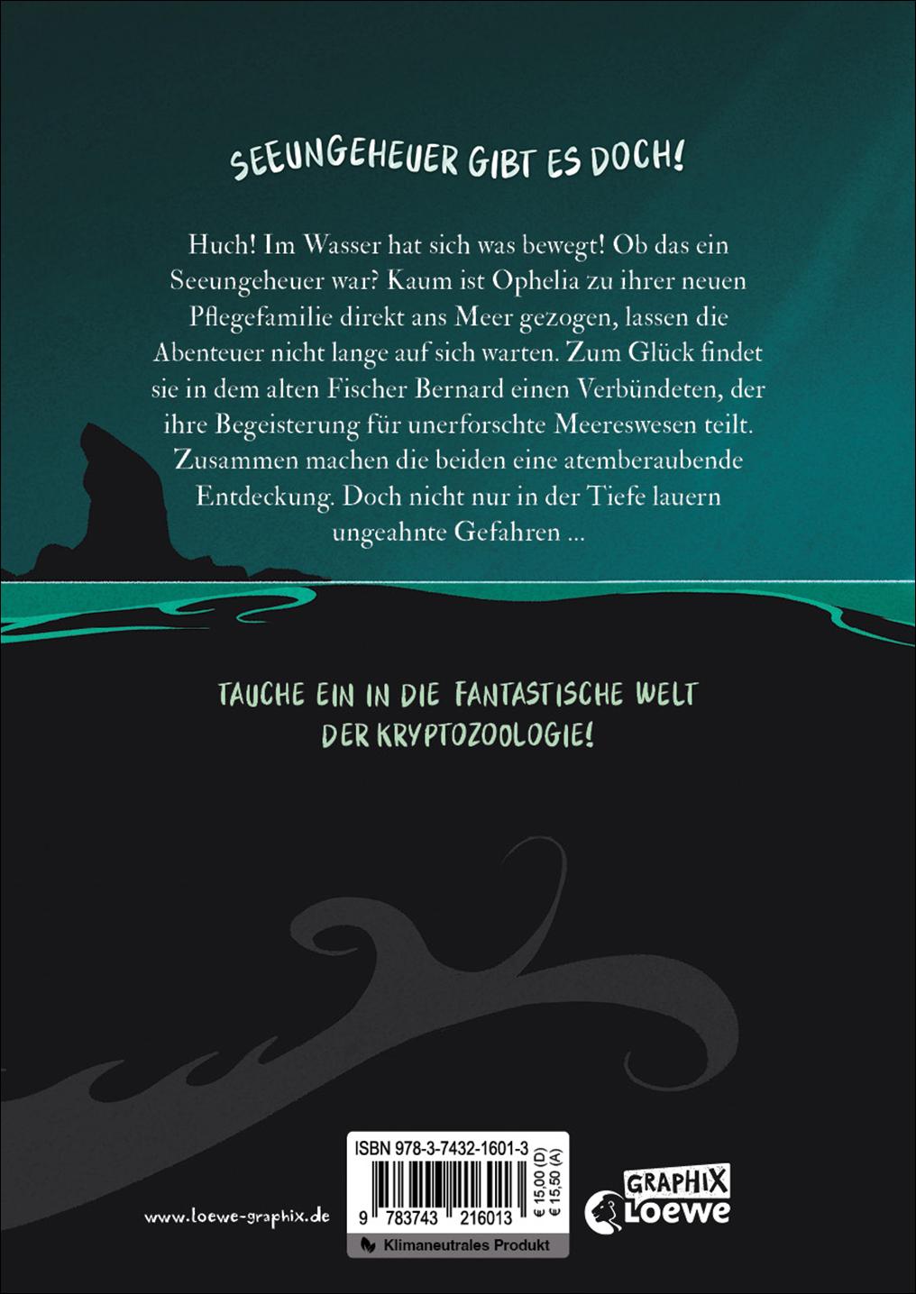 Rückseitencover Krypto - Geheimnisvolle Meereswesen (Band 1) - Eine sensationelle Entdeckung