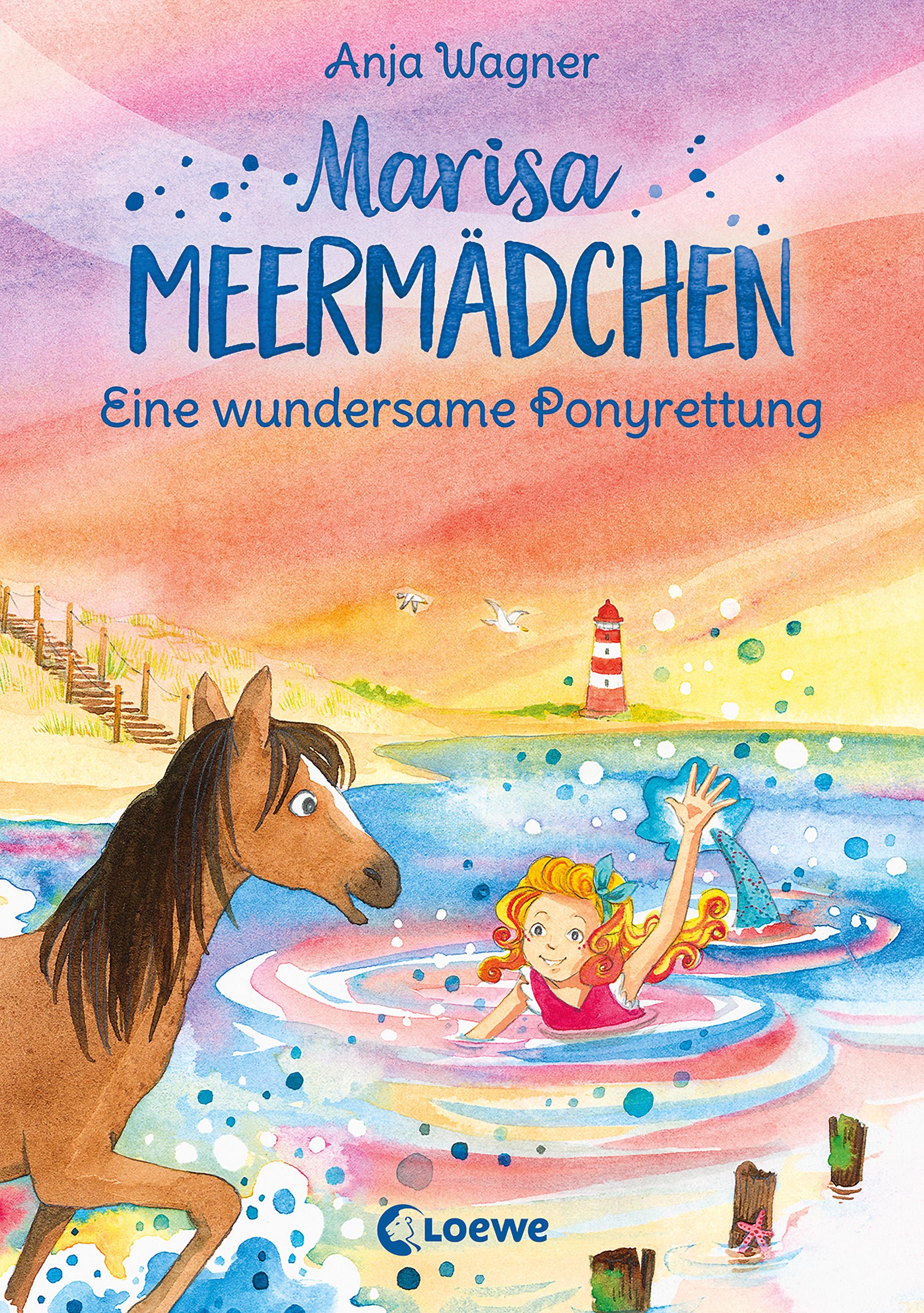 Vorderes Coverbild Marisa Meermädchen (Band 4) - Eine wundersame Ponyrettung
