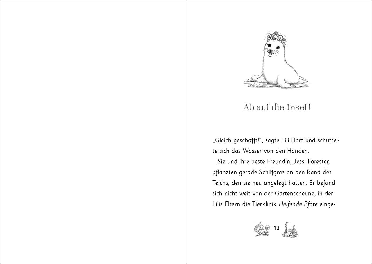 Beispielinhalt (Bild) Die magischen Tierfreunde (Band 20) - Fiona Funkelflosse und das verschwundene Juwel