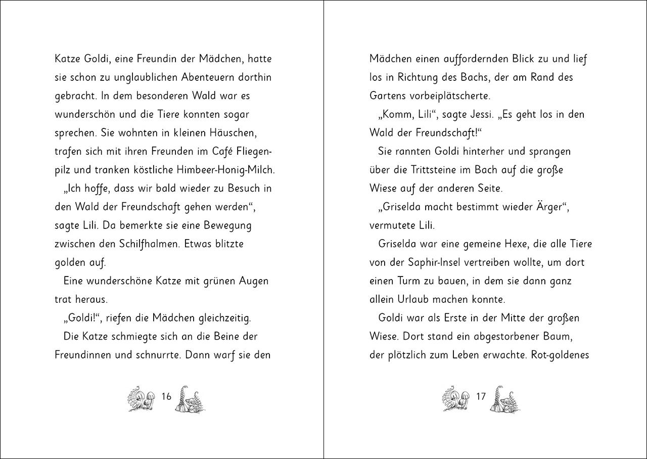 Beispielinhalt (Bild) Die magischen Tierfreunde (Band 20) - Fiona Funkelflosse und das verschwundene Juwel