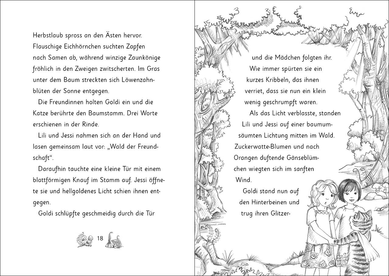 Beispielinhalt (Bild) Die magischen Tierfreunde (Band 20) - Fiona Funkelflosse und das verschwundene Juwel