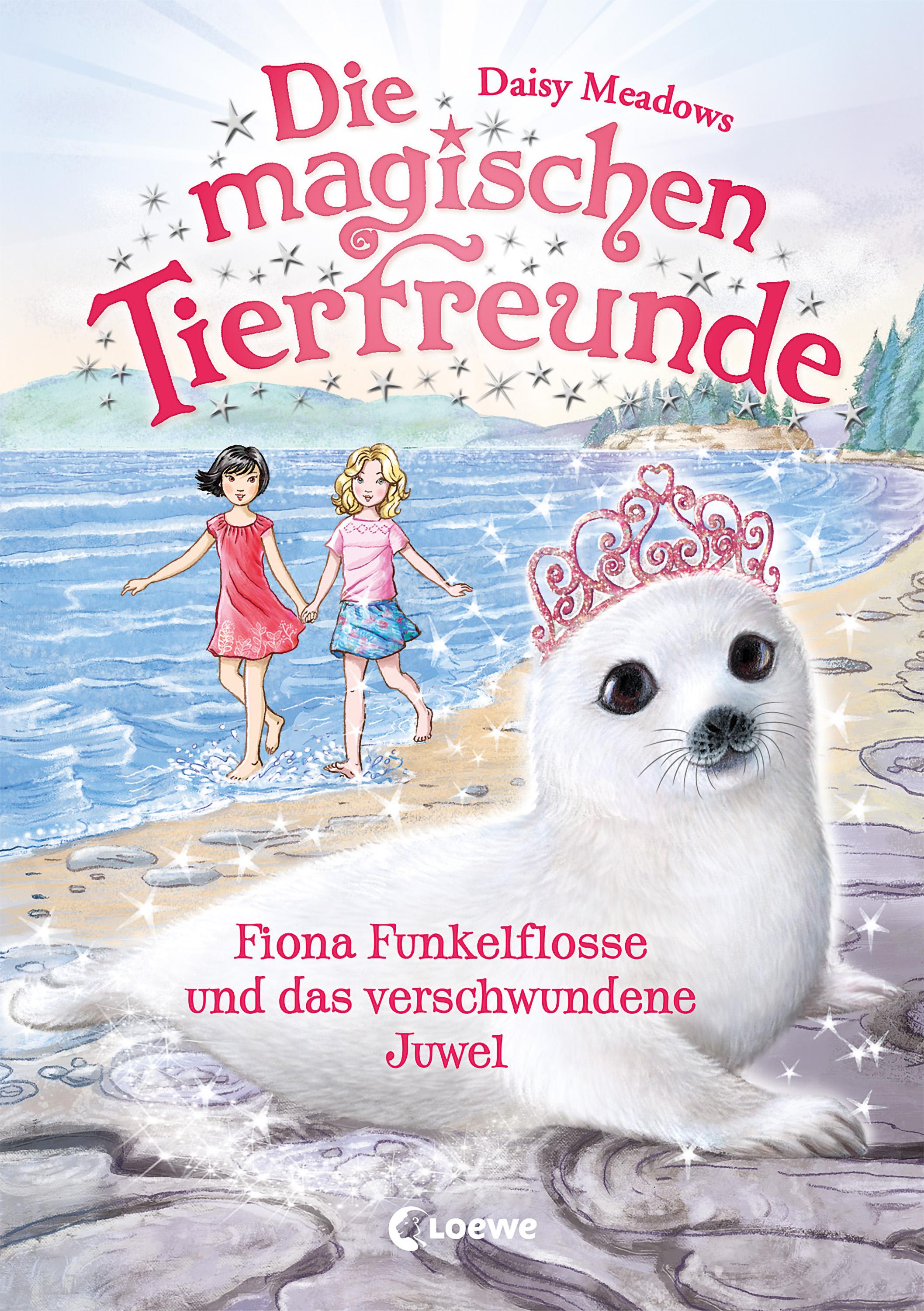 Vorderes Coverbild Die magischen Tierfreunde (Band 20) - Fiona Funkelflosse und das verschwundene Juwel