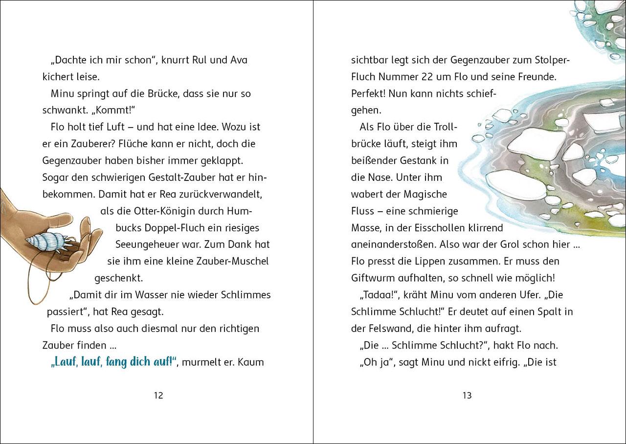 Beispielinhalt (Bild) Der Zauberschüler (Band 3) - Im Schatten des roten Drachen