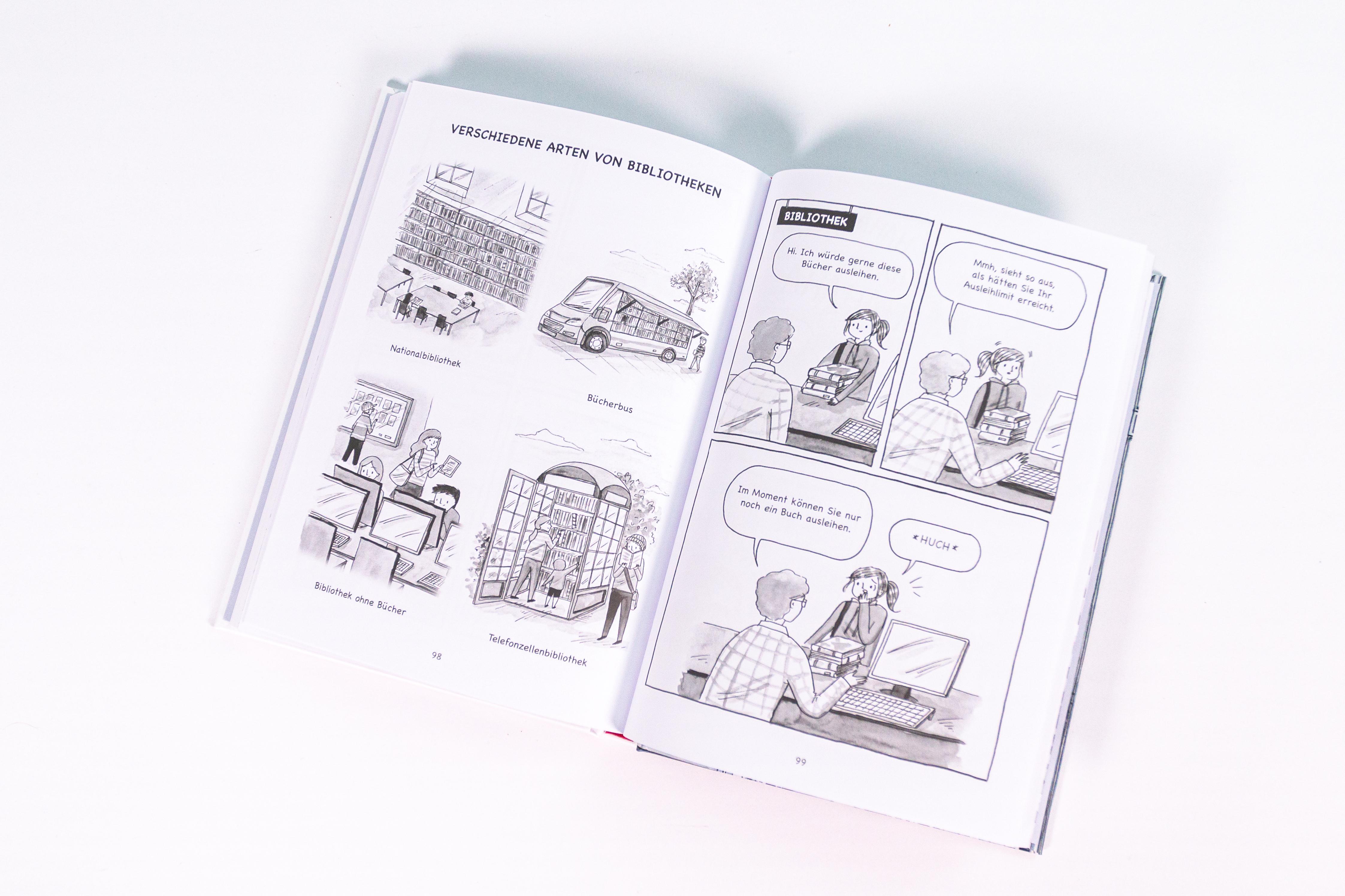Beispielinhalt (Bild) Book Love
