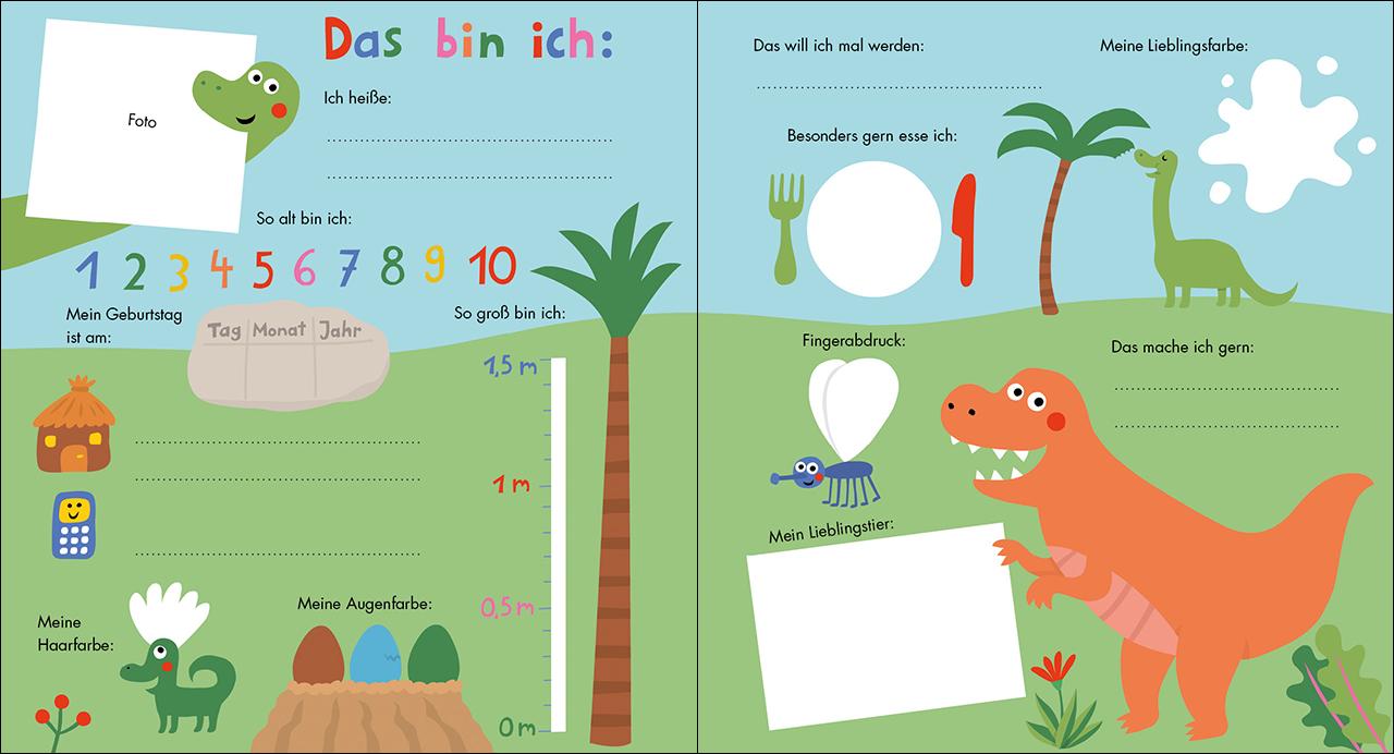 Beispielinhalt (Bild) Meine allerersten Freunde (Dinos)