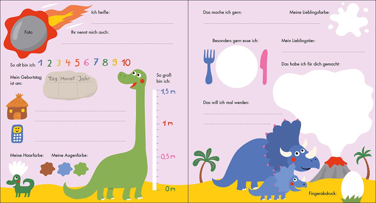 Beispielinhalt (Bild) Meine allerersten Freunde (Dinos)