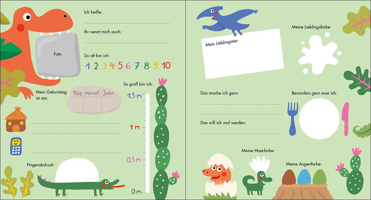 Beispielinhalt (Bild) Meine allerersten Freunde (Dinos)