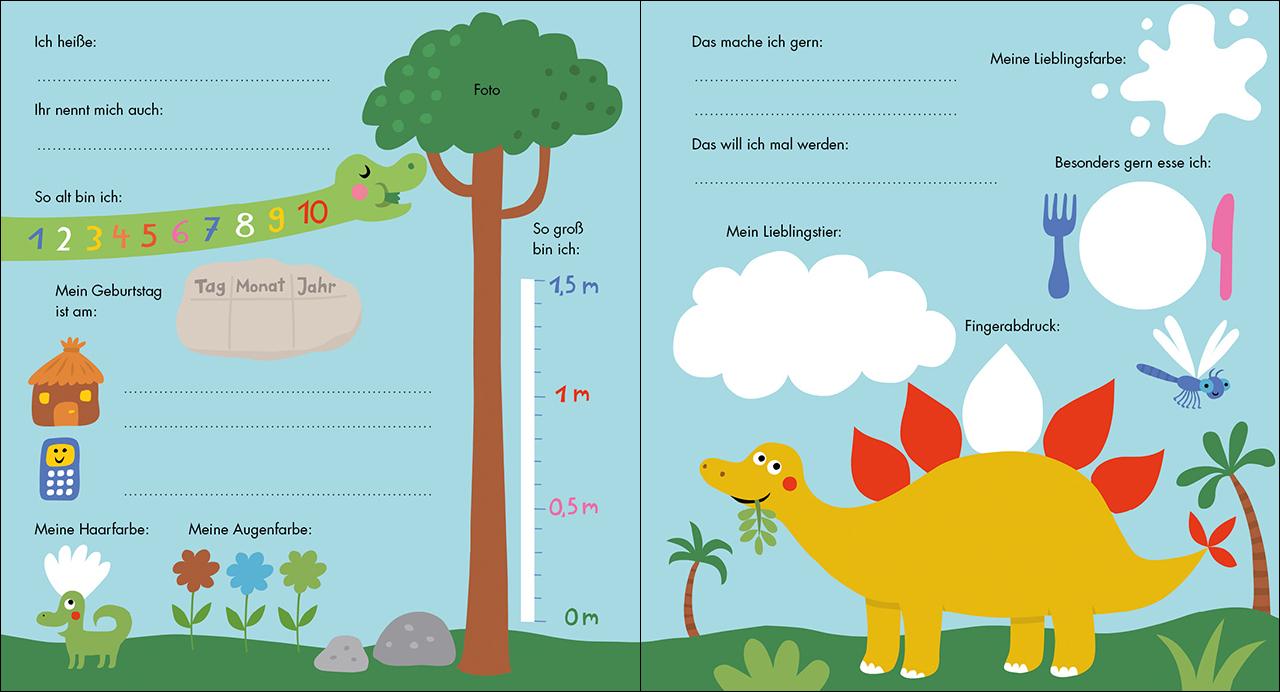 Beispielinhalt (Bild) Meine allerersten Freunde (Dinos)