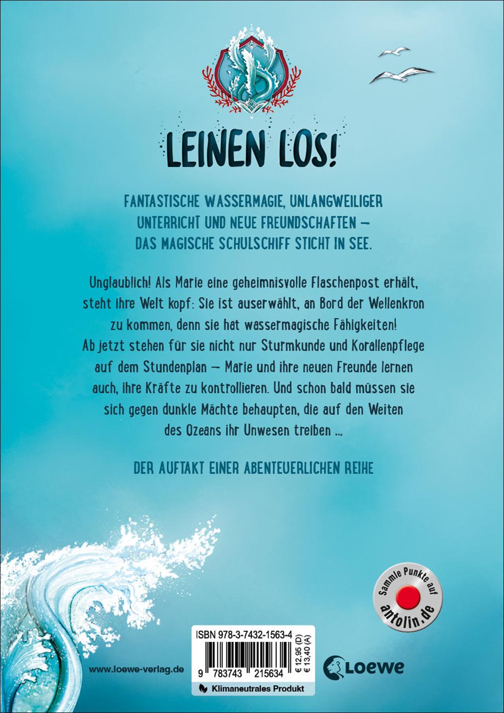 Rückseitencover Das magische Schulschiff (Band 1) - Verbündete des Meeres