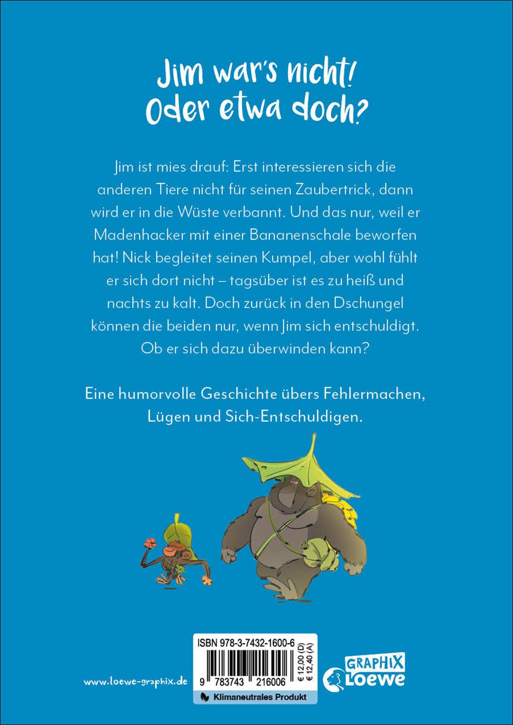 Rückseitencover Jim war's nicht!