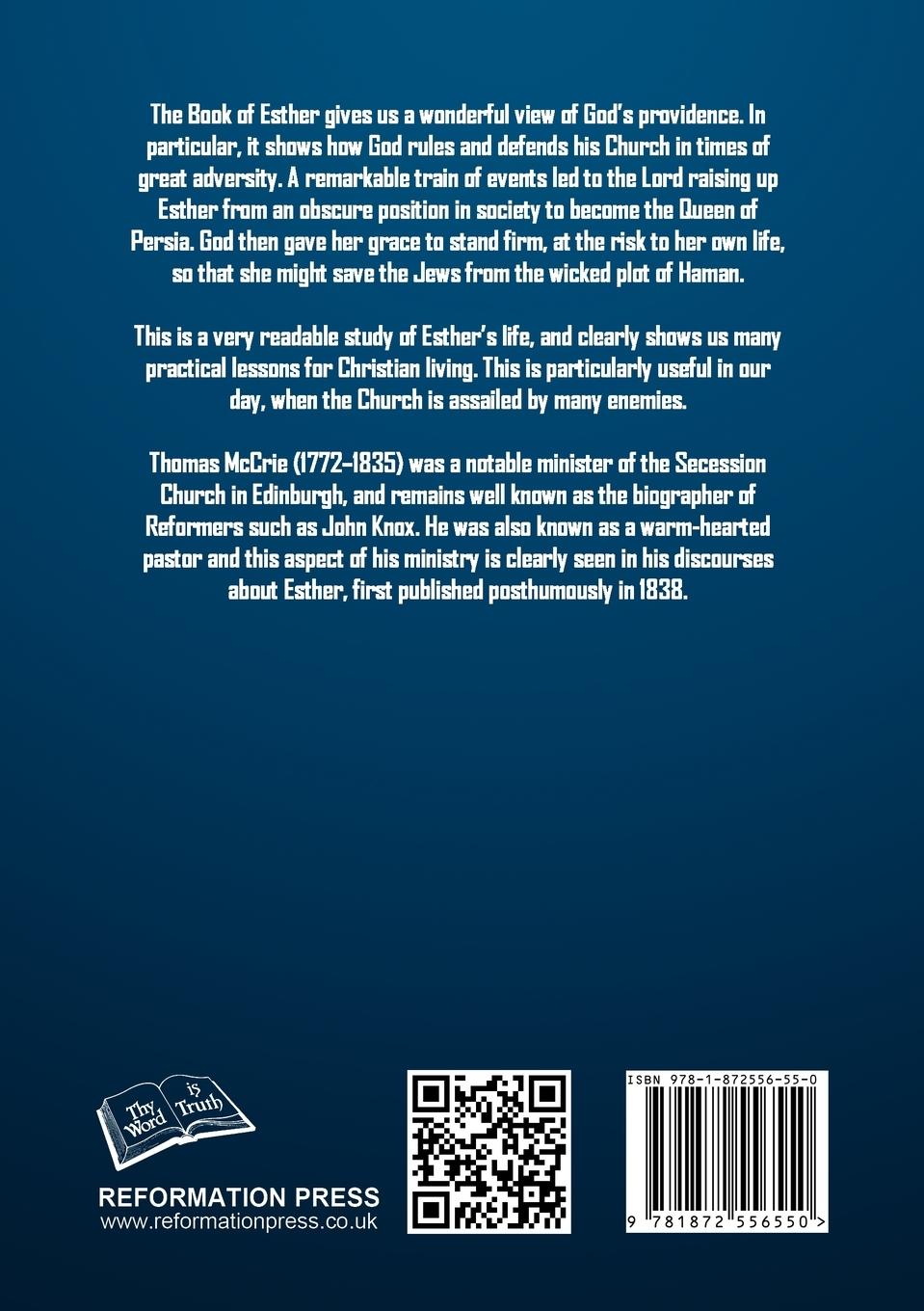 Rückseitencover Esther