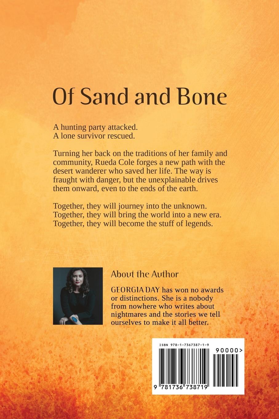 Rückseitencover Of Sand and Bone