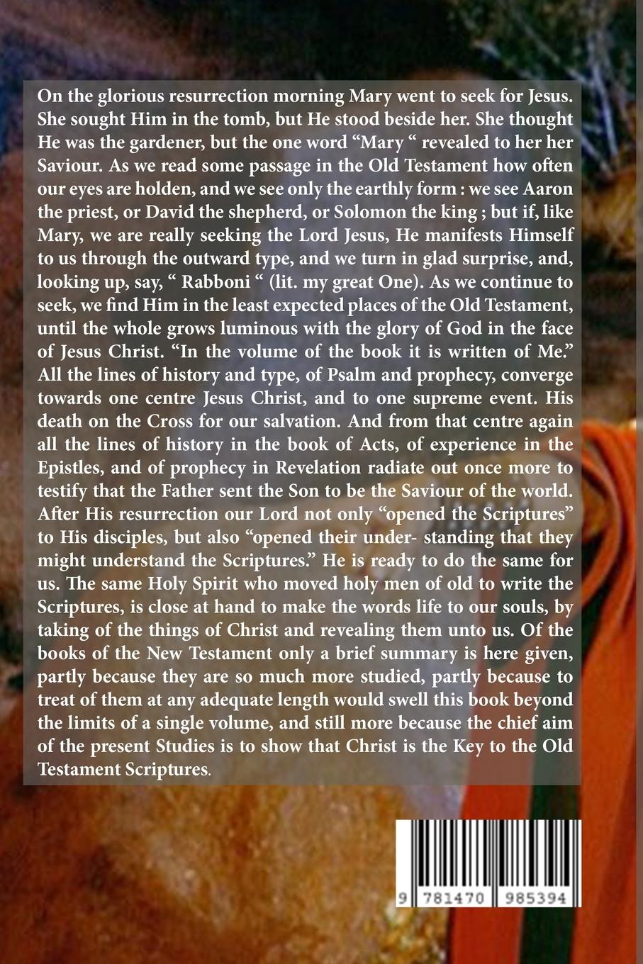 Rückseitencover Christ In All The Scriptures