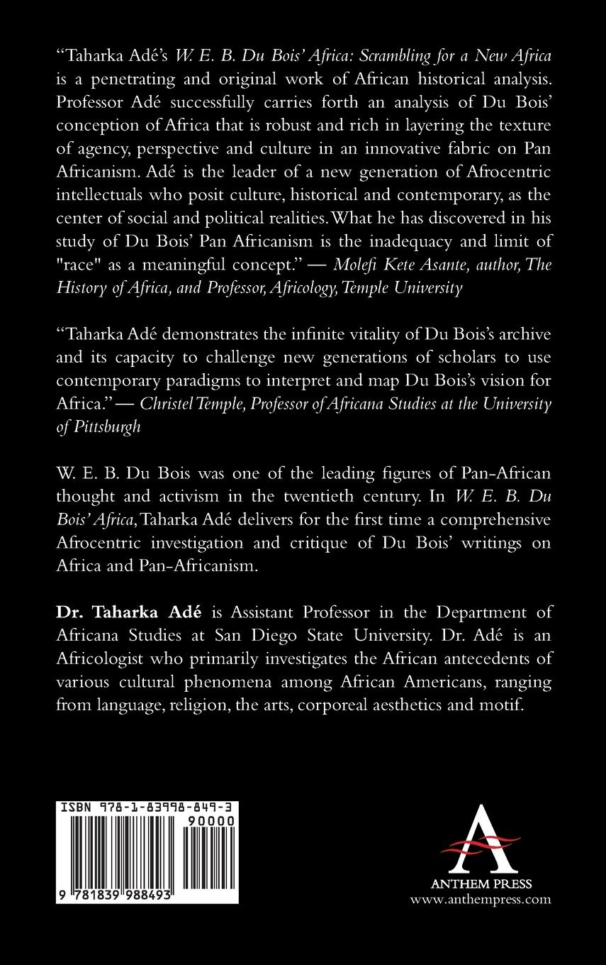 Rückseitencover W. E. B. Du Bois' Africa
