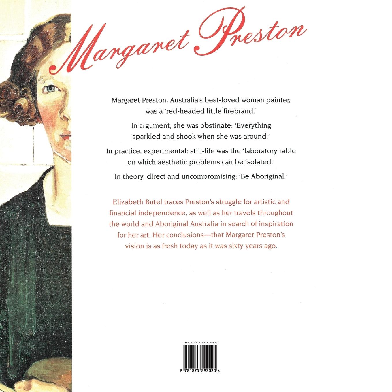 Rückseitencover Margaret Preston