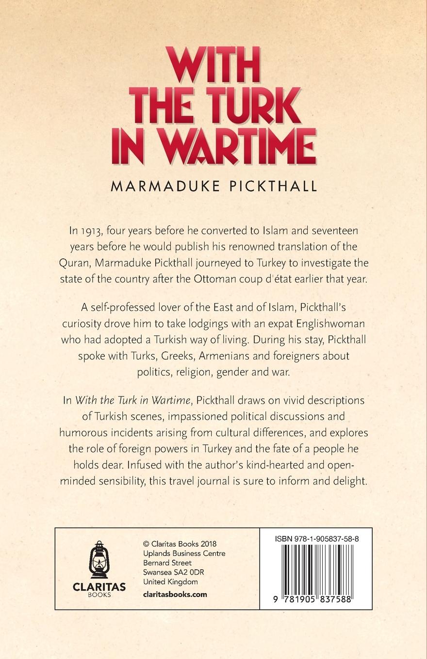 Rückseitencover With The Turk in Wartime