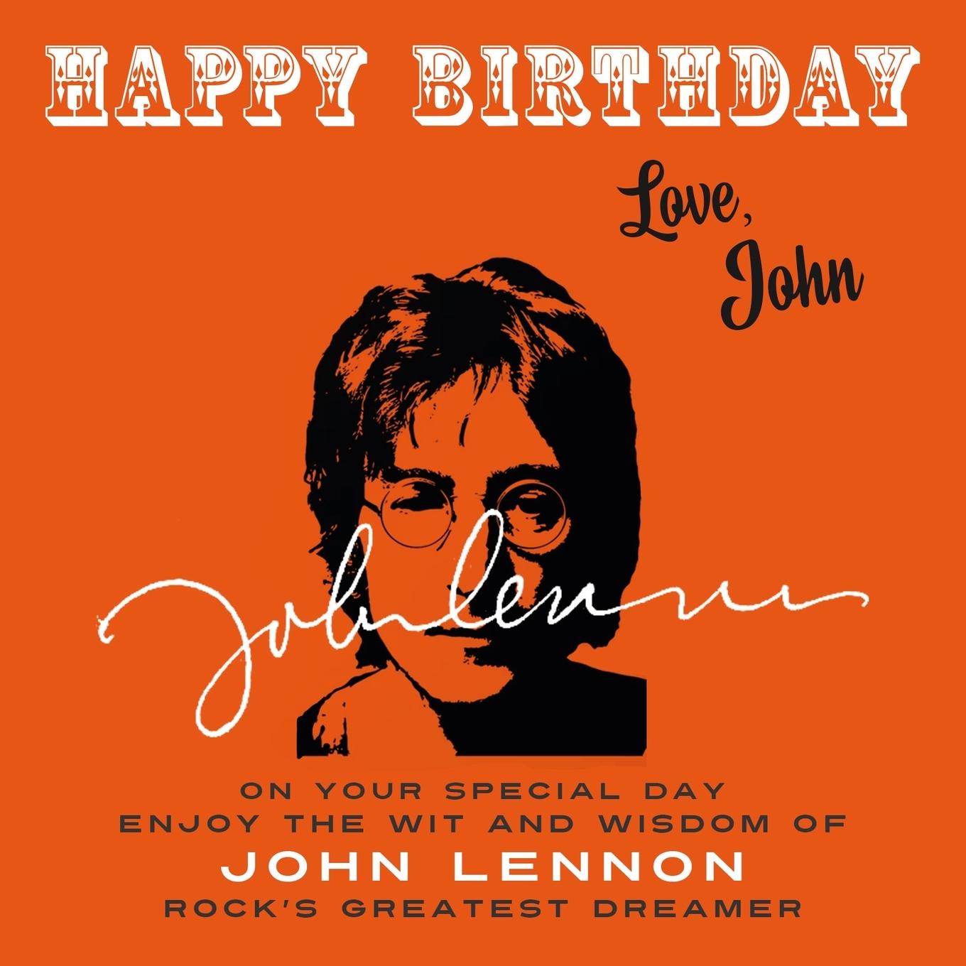 Vorderes Coverbild Happy Birthday-Love, John
