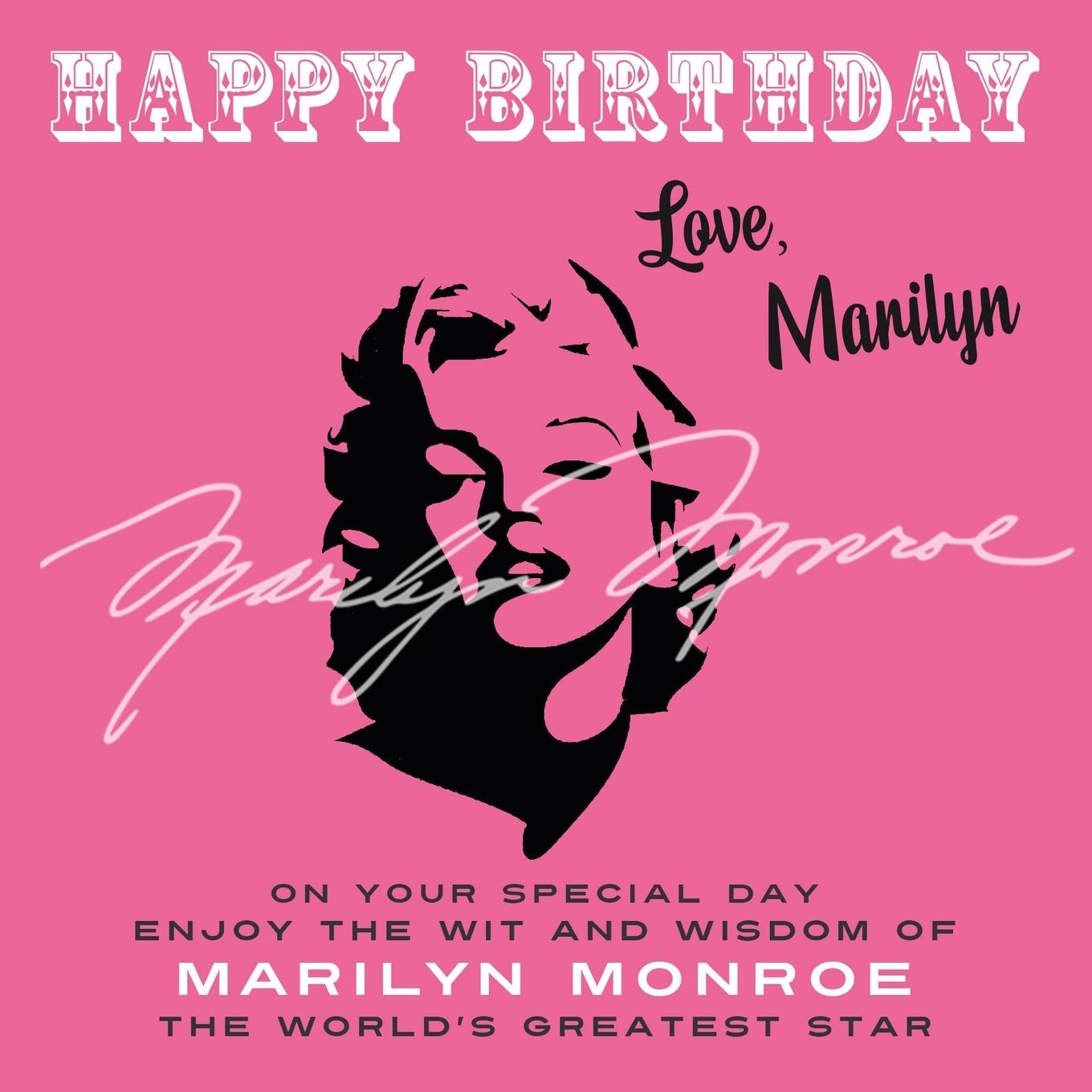 Vorderes Coverbild Happy Birthday-Love, Marilyn