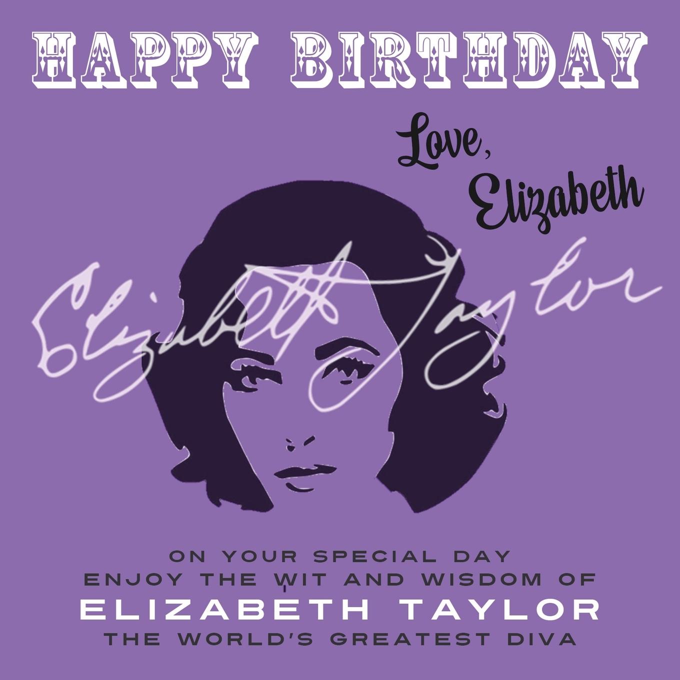 Vorderes Coverbild Happy Birthday-Love, Elizabeth