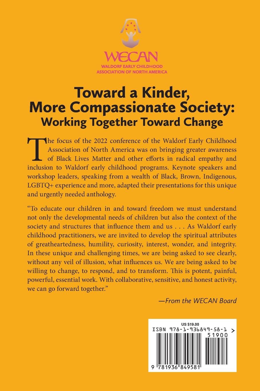 Rückseitencover Toward a Kinder, More Compassionate Society