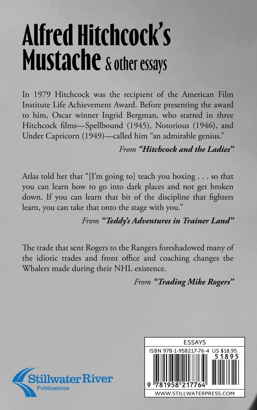 Rückseitencover Alfred Hitchcock's Mustache & Other Essays