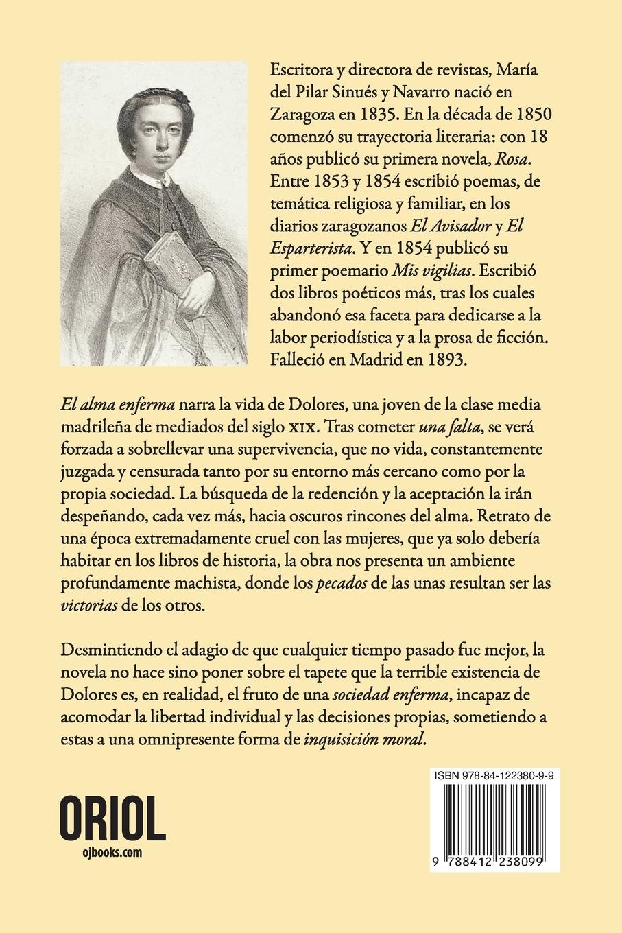 Rückseitencover El alma enferma