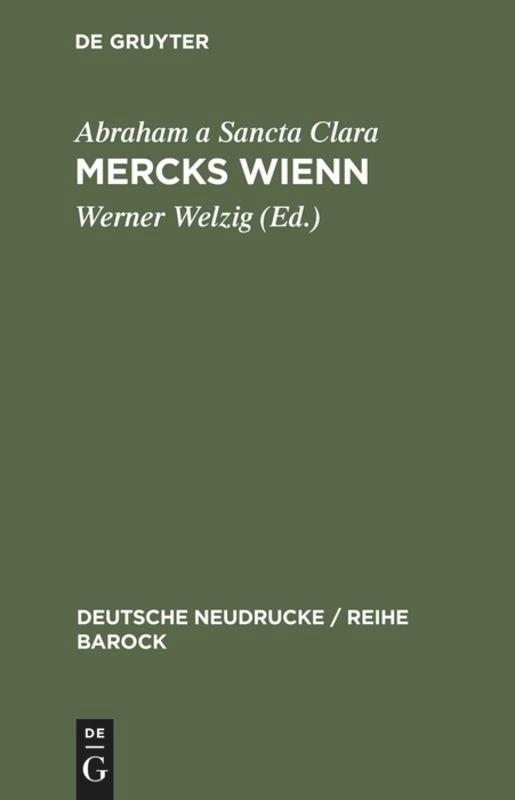 Vorderes Coverbild Mercks Wienn