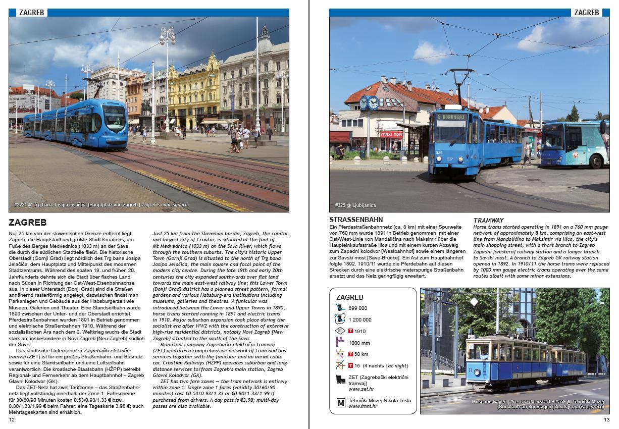 Beispielinhalt (Bild) Tram Atlas Südosteuropa/Southeastern Europe