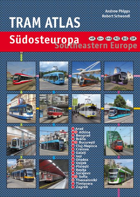 Vorderes Coverbild Tram Atlas Südosteuropa/Southeastern Europe