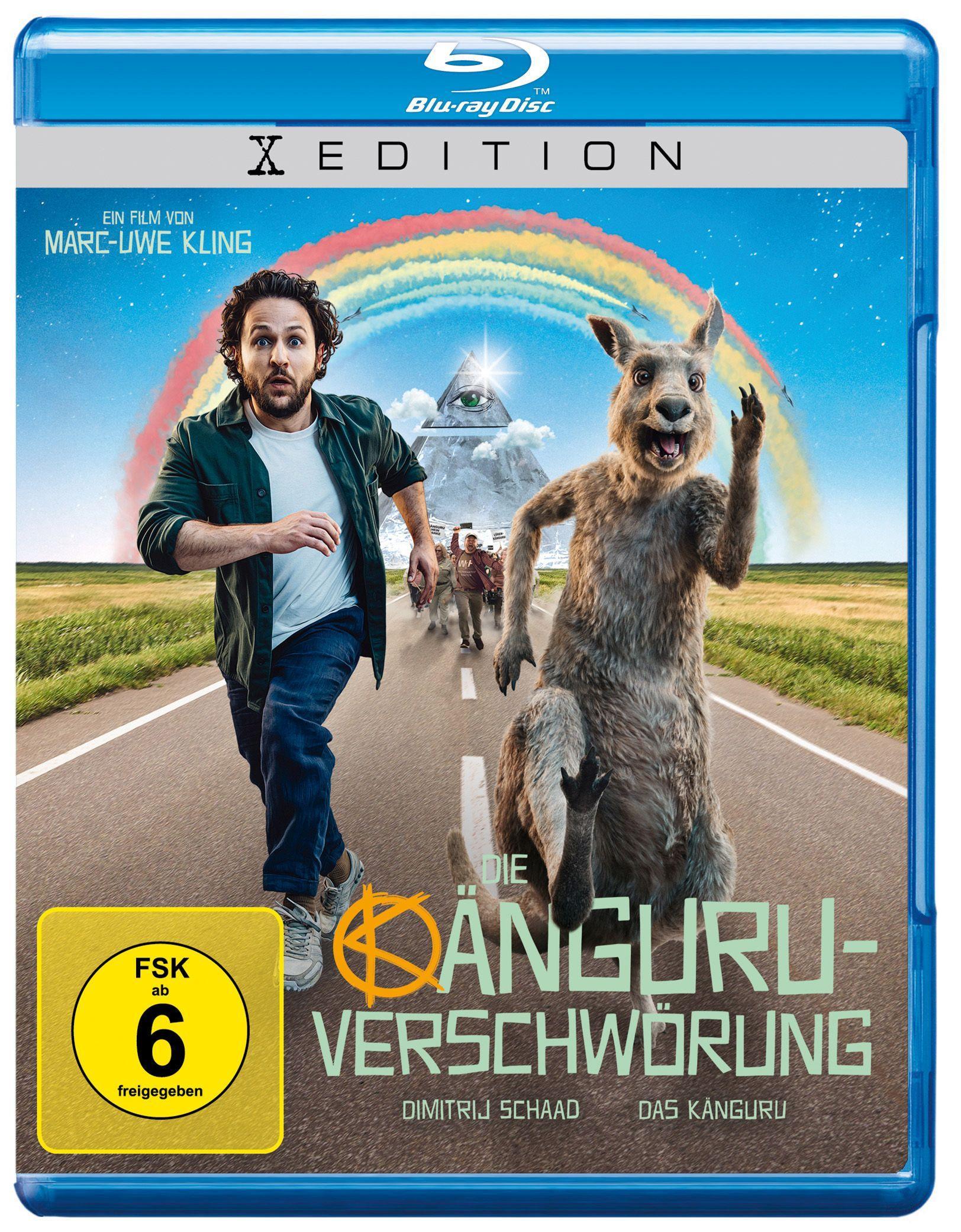 Vorderes Coverbild Die Känguru-Verschwörung