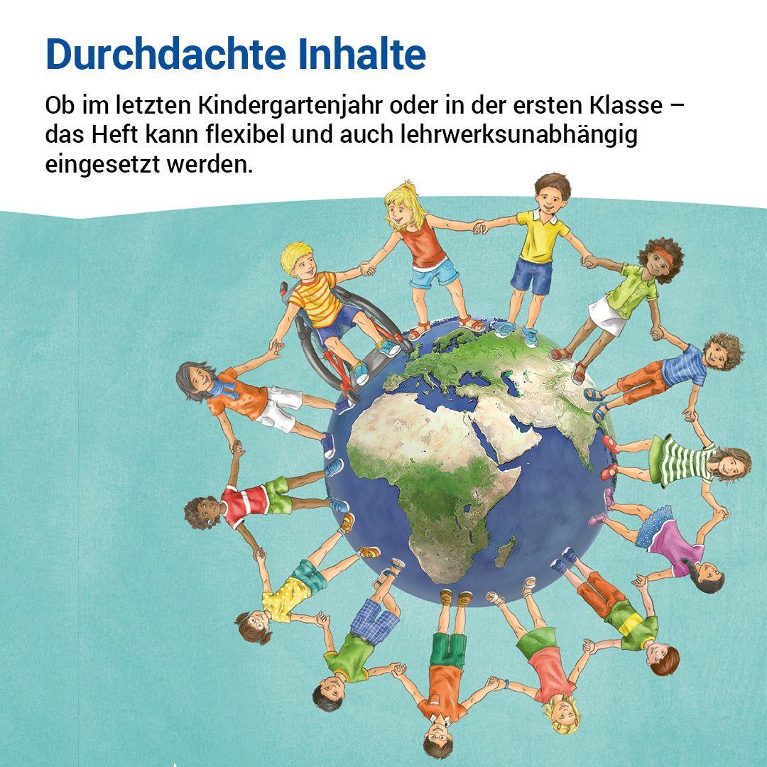 Beispielinhalt (Bild) ABC der Tiere - Fit für den Schulbeginn - Übungsheft