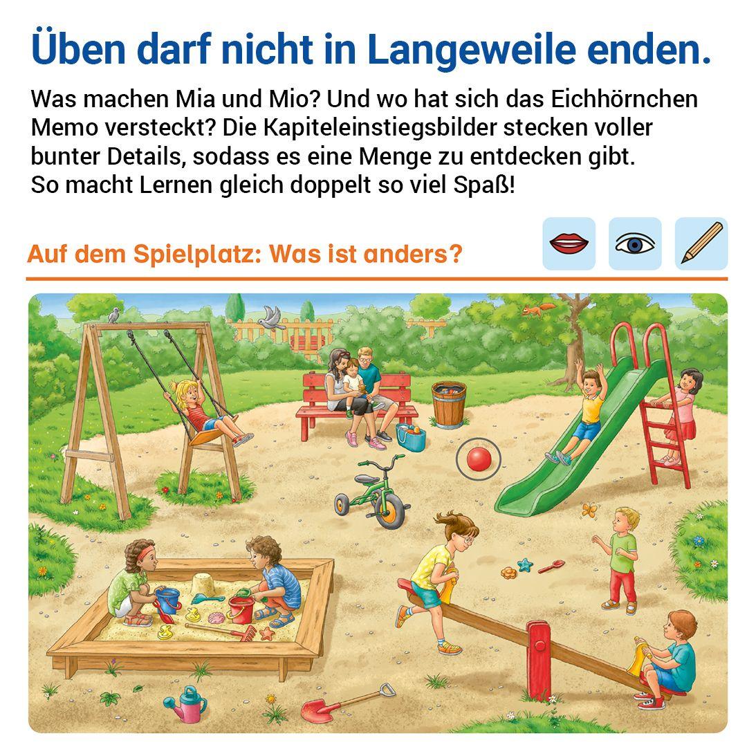 Beispielinhalt (Bild) ABC der Tiere - Fit für den Schulbeginn - Übungsheft