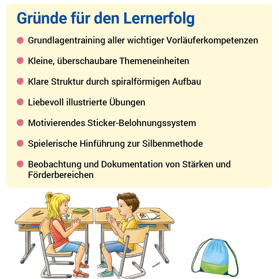 Beispielinhalt (Bild) ABC der Tiere - Fit für den Schulbeginn - Übungsheft