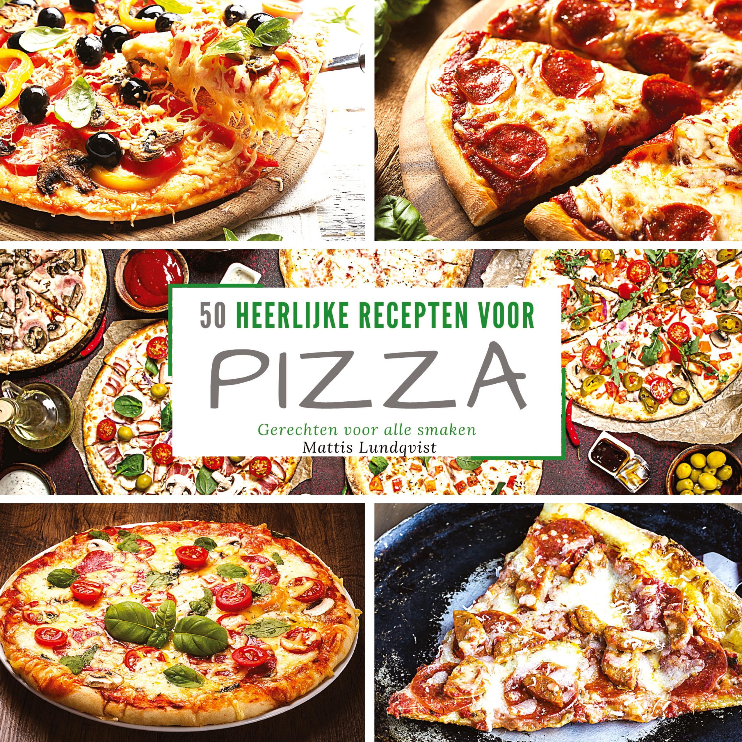 Vorderes Coverbild 50 heerlijke recepten voor pizza