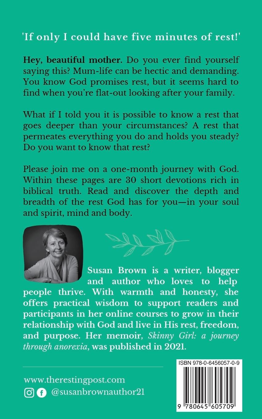 Rückseitencover 30 Days of Rest for Mothers