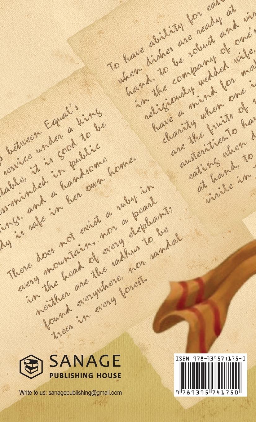 Rückseitencover Chanakya Neeti