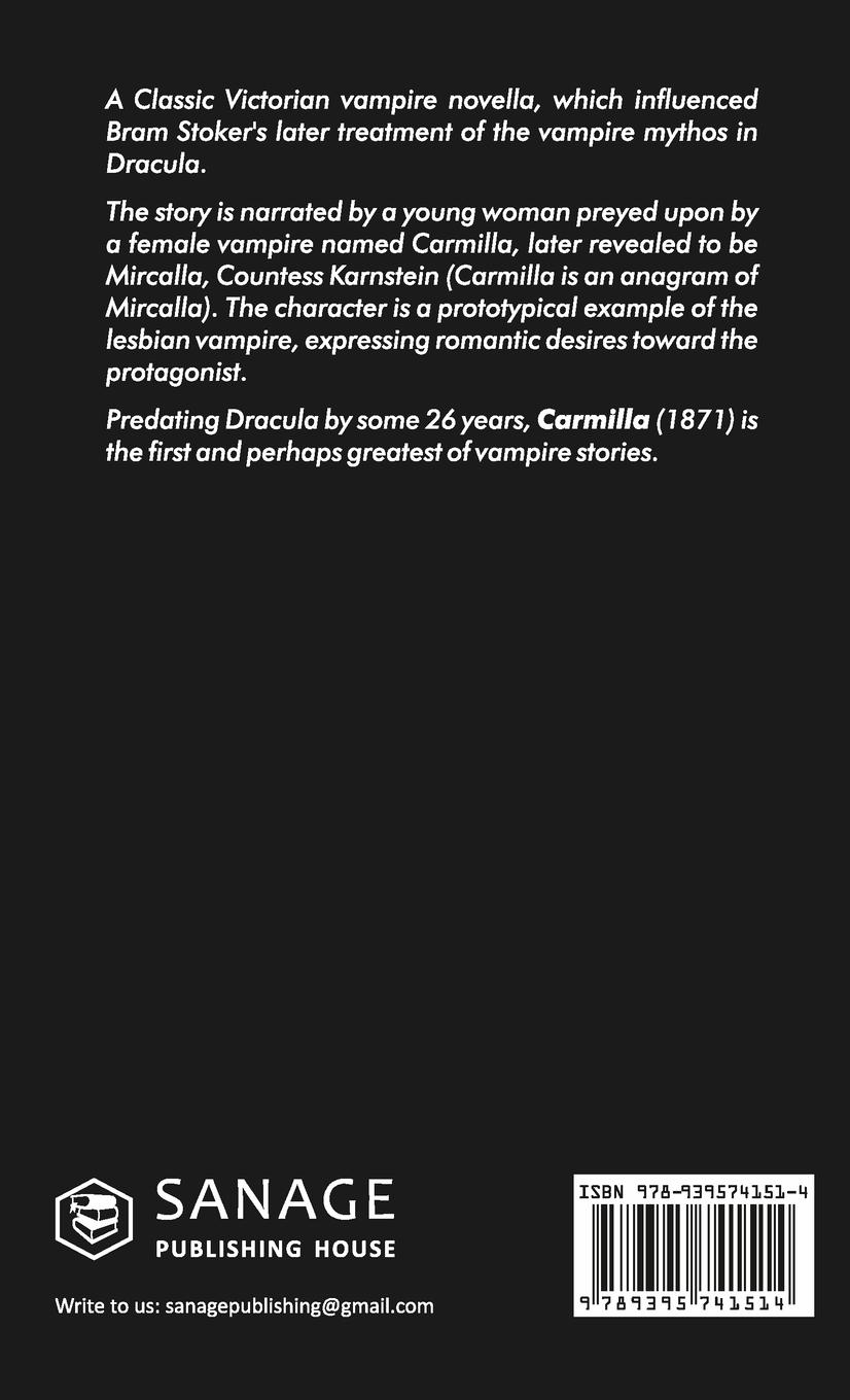 Rückseitencover Carmilla