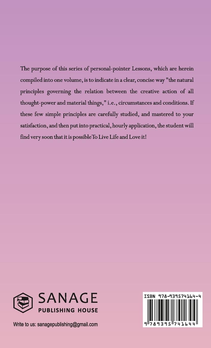 Rückseitencover How To Live Life And Love It