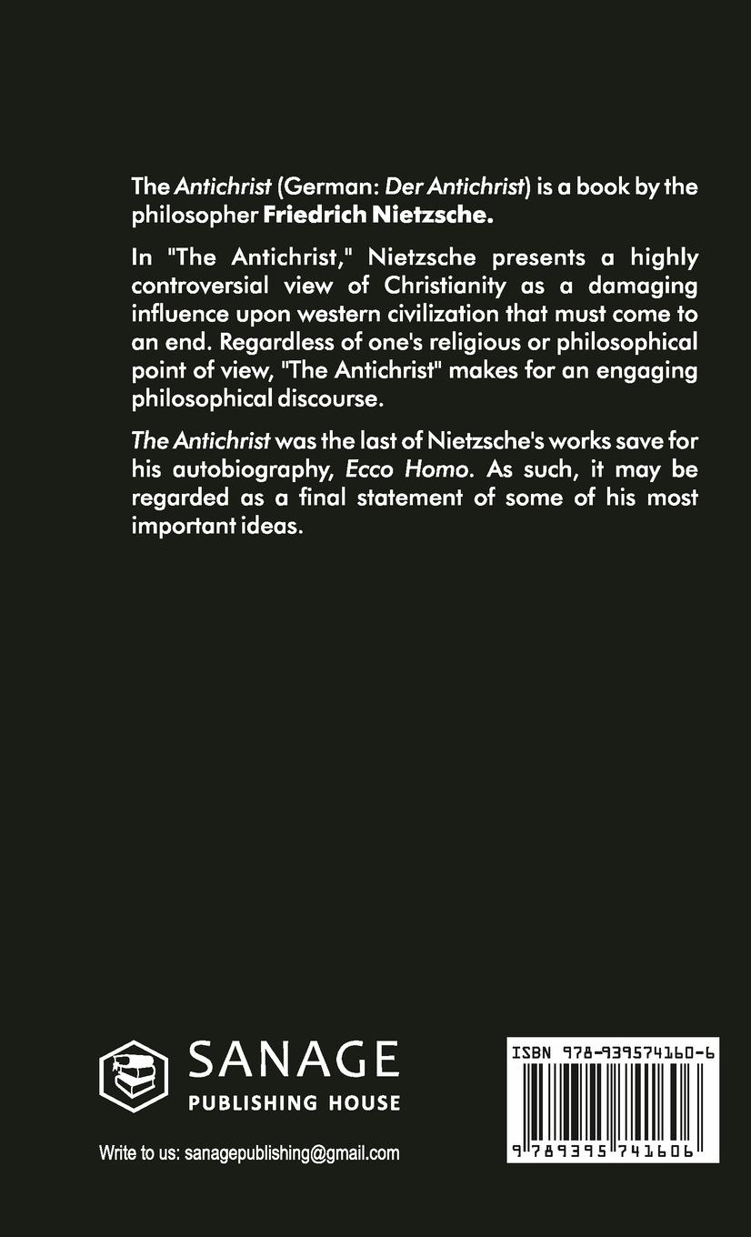 Rückseitencover The Antichrist