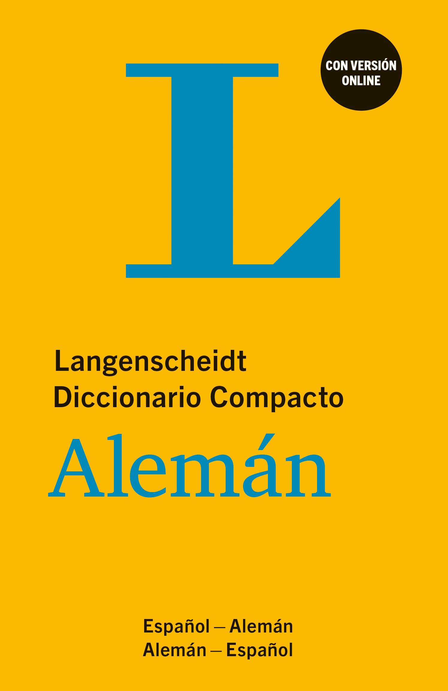 Vorderes Coverbild Langenscheidt Diccionario Compacto Alemán