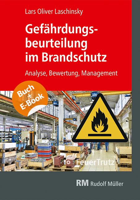 Vorderes Coverbild Gefährdungsbeurteilung im Brandschutz - mit E-Book (PDF)