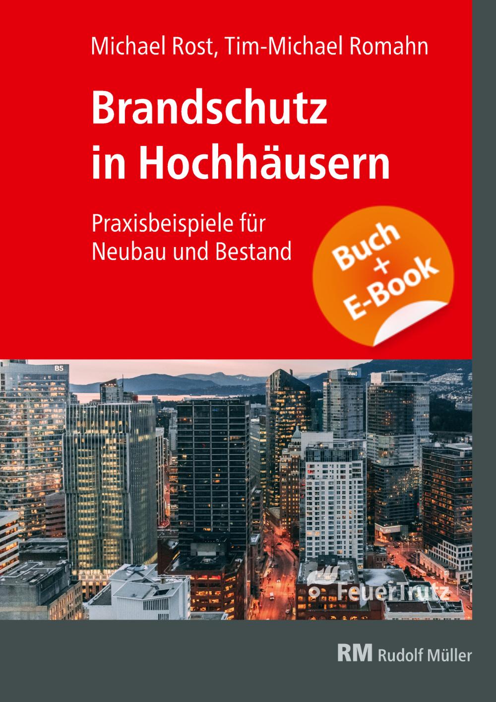 Vorderes Coverbild Brandschutz in Hochhäusern - mit E-Book