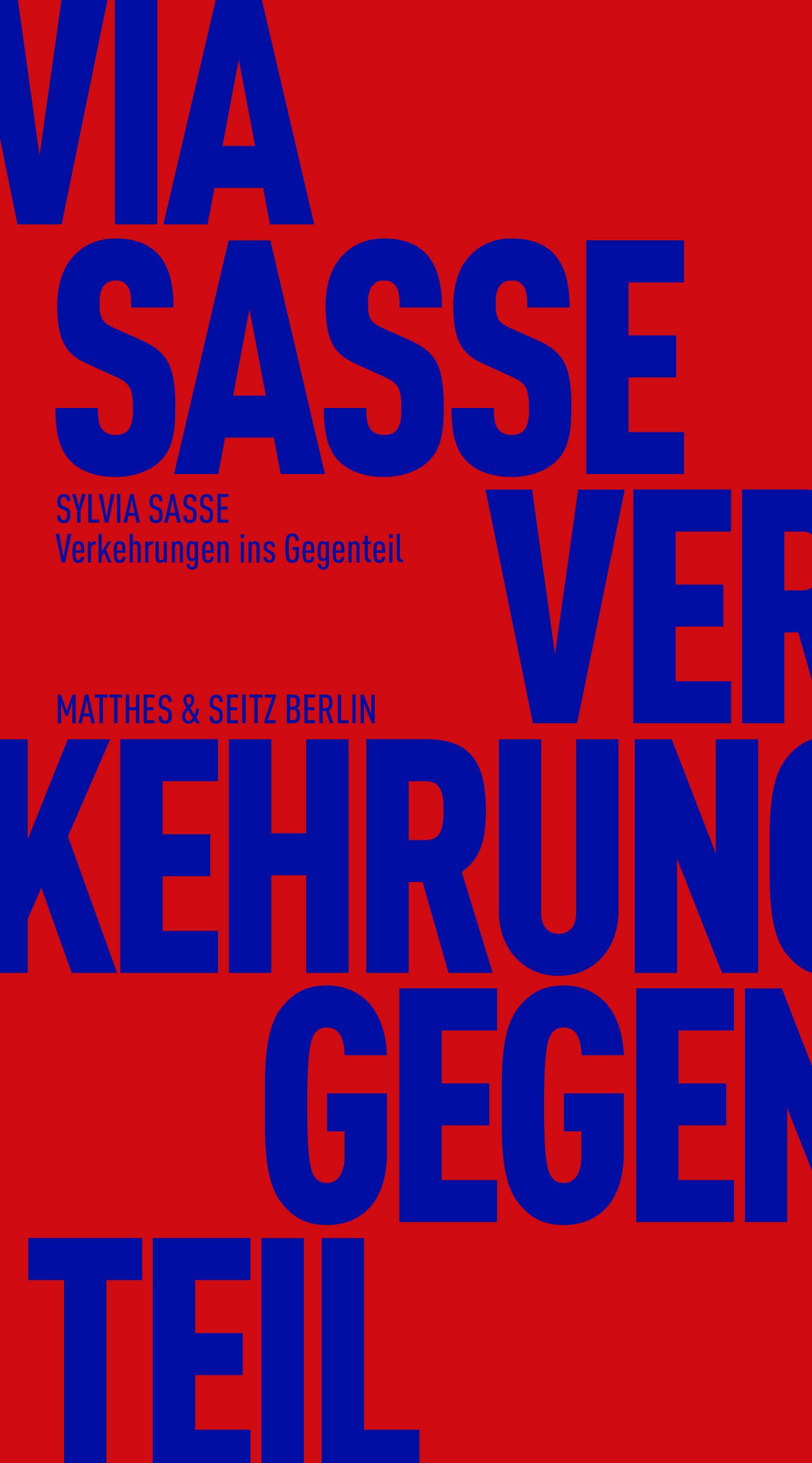 Vorderes Coverbild Verkehrungen ins Gegenteil