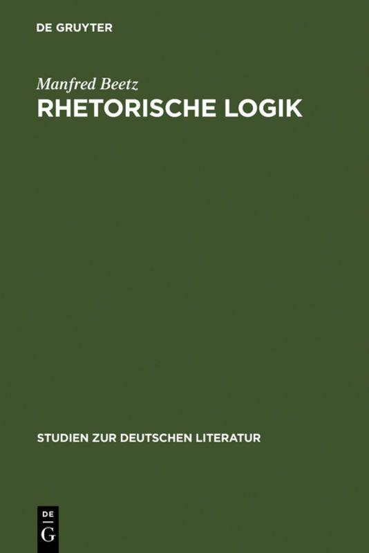 Vorderes Coverbild Rhetorische Logik