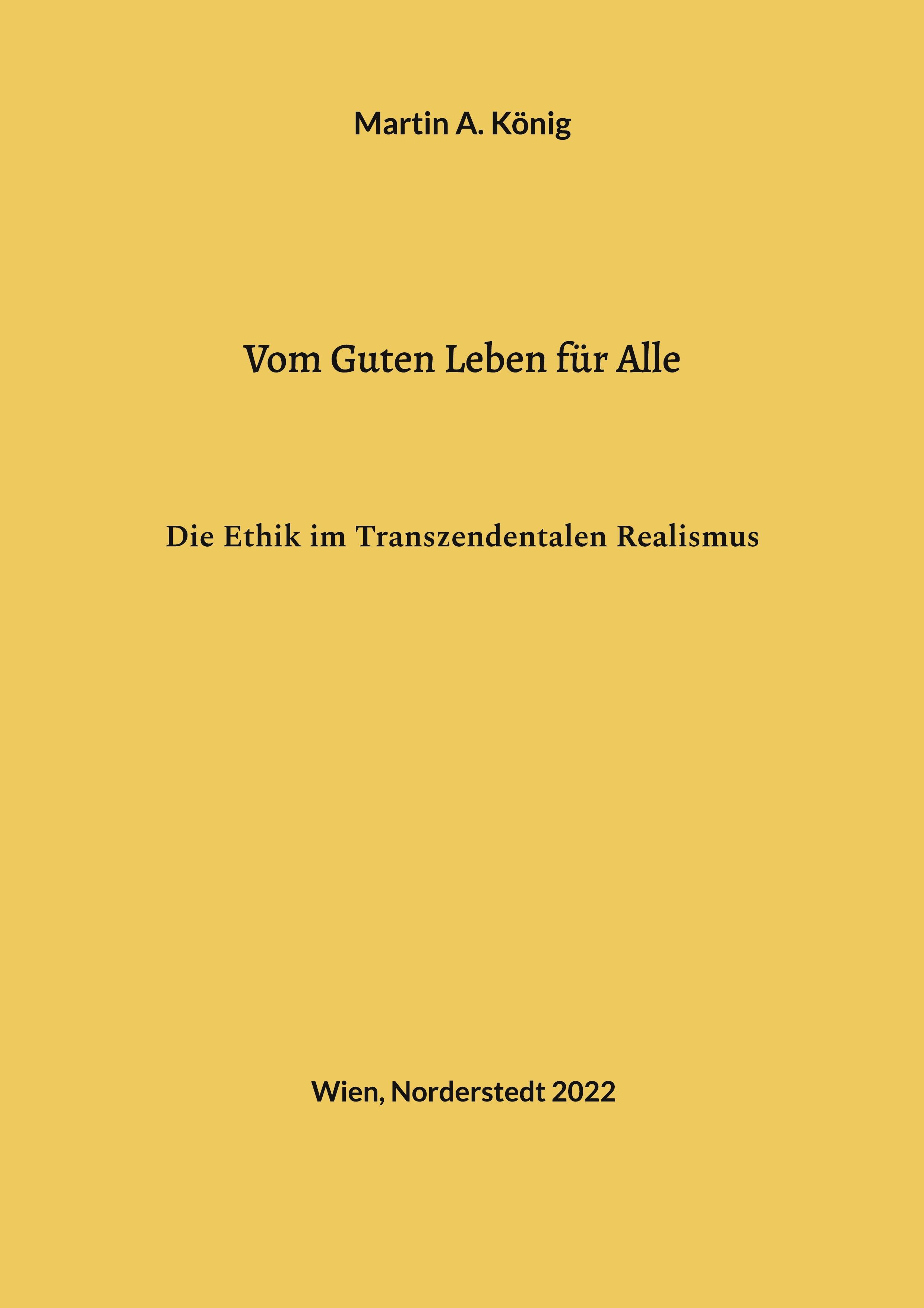 Vorderes Coverbild Vom Guten Leben für Alle