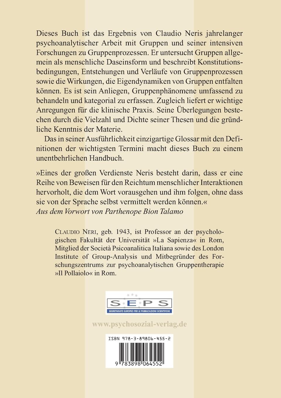 Rückseitencover Gruppenprozesse